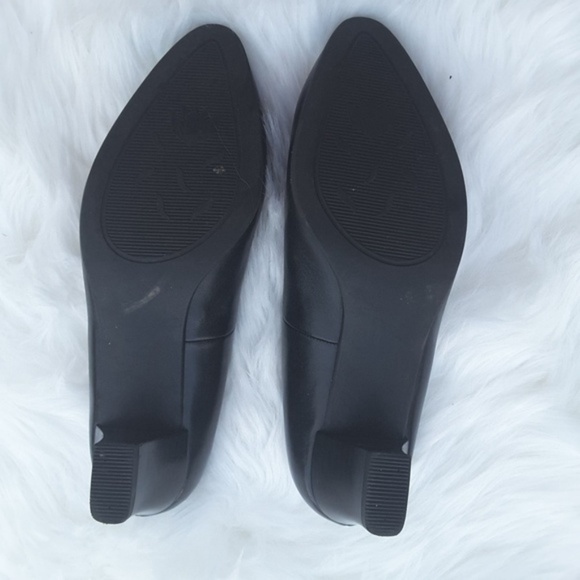 Salamander black chunky Heels sz 7 - Picture 3 of 6